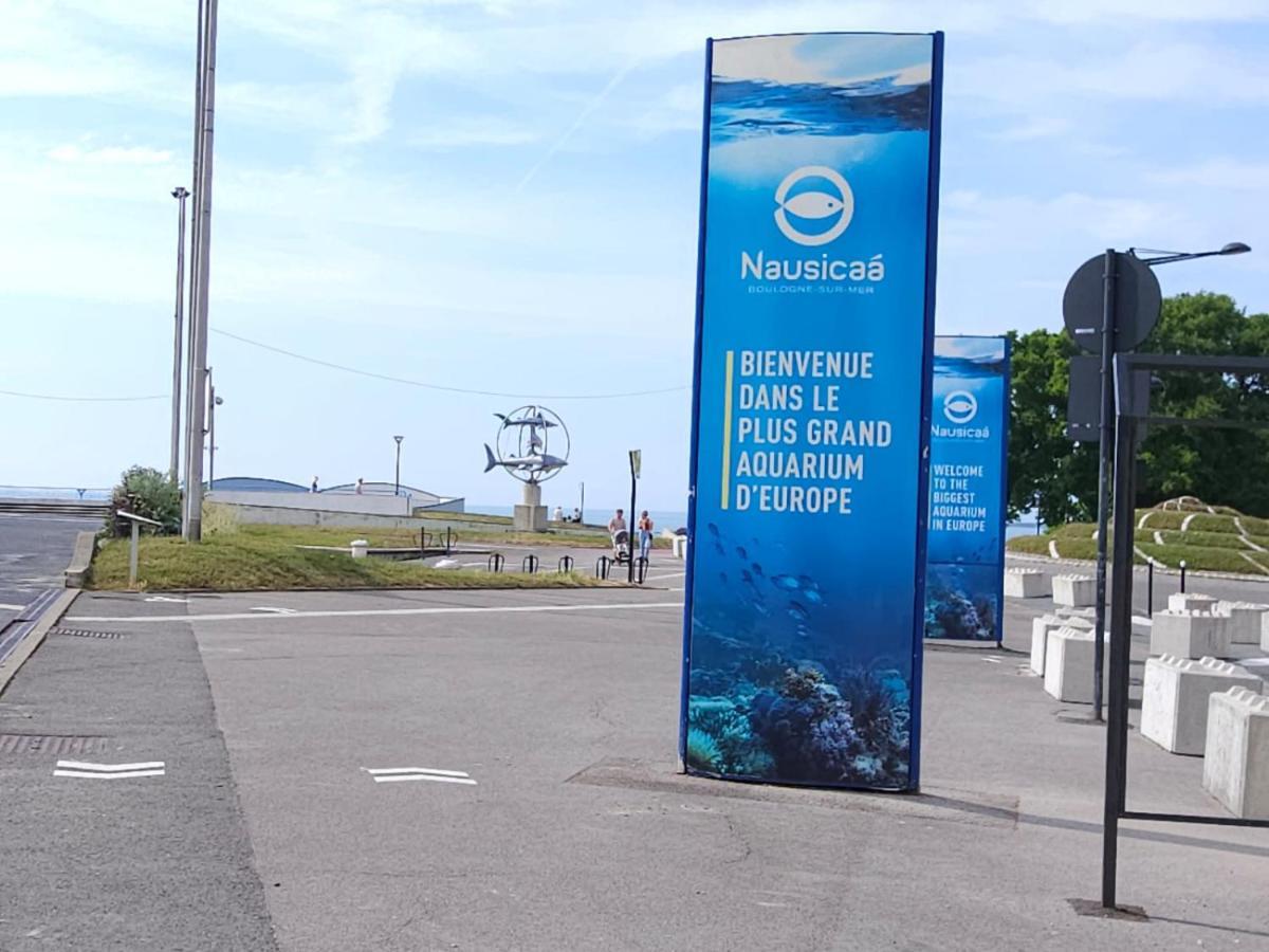 L'Instant Chic - L'Avenue Des Voyageurs Cote D'Opale Apartment Boulogne-sur-Mer Luaran gambar